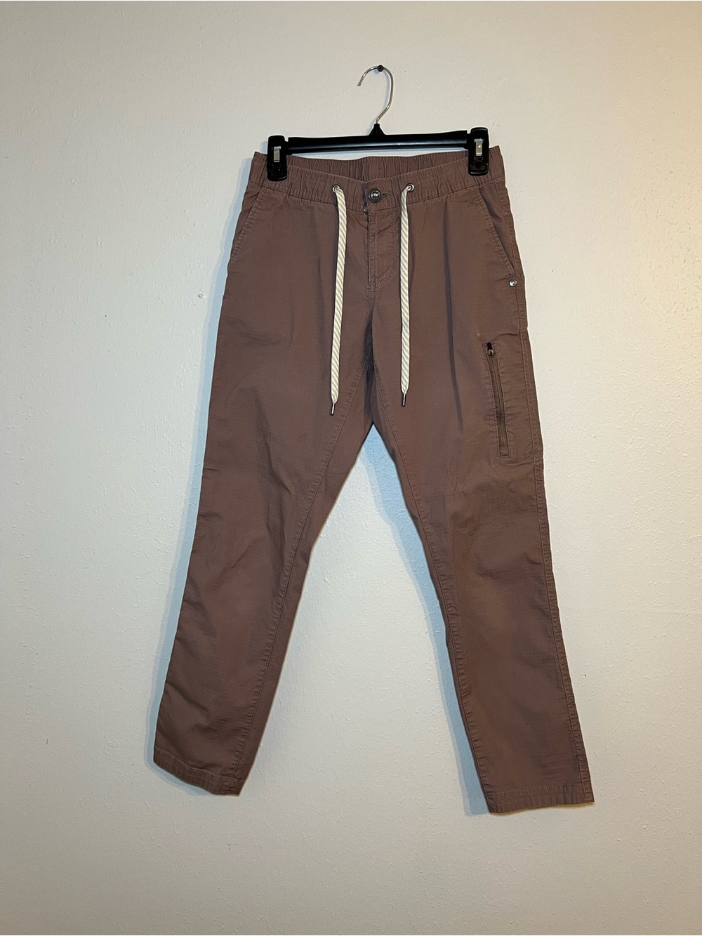 Vuori Ripstop Pants in Taupe for women size XS